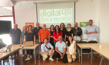 Gruppenfoto von Projektpartnern